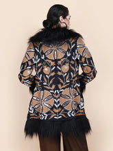 Load image into Gallery viewer, LILA EMBELLISHED SHORT COAT BLACK