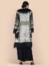 Load image into Gallery viewer, KALI EMBELLISHED  COAT BLACK