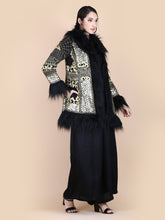 Load image into Gallery viewer, KALI EMBELLISHED SHORT COAT BLACK