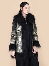 Load image into Gallery viewer, KALI EMBELLISHED SHORT COAT BLACK