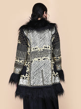 Load image into Gallery viewer, KALI EMBELLISHED SHORT COAT BLACK