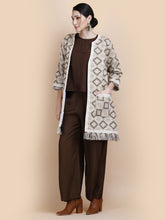 Load image into Gallery viewer, LILY JACQUARD COAT , LINED