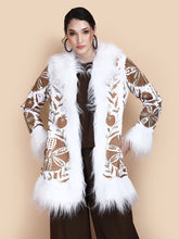 Load image into Gallery viewer, LILA EMBELLISHED SHORT COAT