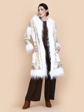 Load image into Gallery viewer, KALI EMBELLISHED  COAT IVORY