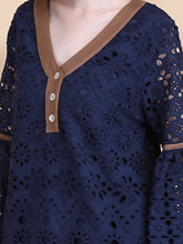 Load image into Gallery viewer, SABRINA  EYELET TOP