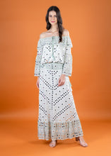 Load image into Gallery viewer, ANGEL MINT OFFSHOULDER TOP, lined