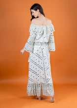 Load image into Gallery viewer, ANGEL MINT OFFSHOULDER TOP, lined