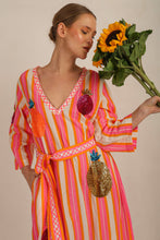 Load image into Gallery viewer, MALTA STRIPES MIDI DRESS