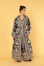 Load image into Gallery viewer, ZIGGY MAXI COAT - BLACK