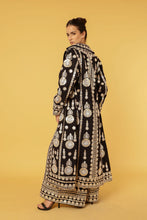 Load image into Gallery viewer, ZIGGY MAXI COAT - BLACK