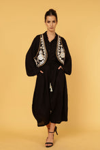 Load image into Gallery viewer, ZIGGY BOLERO BLACK WITH GOLD THREAD