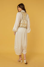 Load image into Gallery viewer, ZIGGY BOLERO IVORY WITH GOLD THREAD