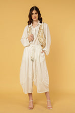 Load image into Gallery viewer, ZIGGY BOLERO IVORY WITH GOLD THREAD