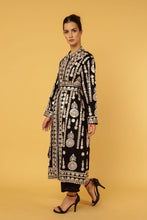 Load image into Gallery viewer, ZIGGY TUNIC SHIRT DRESS -BLACK