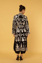 Load image into Gallery viewer, ZIGGY TUNIC SHIRT DRESS -BLACK