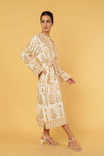 Load image into Gallery viewer, ZIGGY TUNIC SHIRT DRESS -IVORY