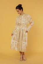 Load image into Gallery viewer, ZIGGY TUNIC SHIRT DRESS -IVORY