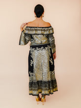 Load image into Gallery viewer, KALI EMBELLISHED OFFSHOULDER TOP BLACK