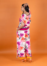 Load image into Gallery viewer, MIAMI BOXY TOP BERRY  BORDER