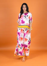 Load image into Gallery viewer, MIAMI BOXY TOP MANGO BORDER