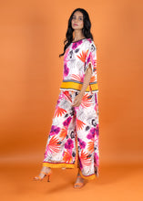 Load image into Gallery viewer, MIAMI BOXY TOP MANGO BORDER