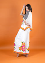 Load image into Gallery viewer, PEONY  BEADED PALAZZO PANTS, LINED