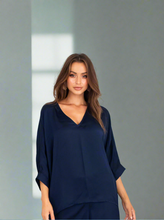 Load image into Gallery viewer, MEZ Blouse - Midnight