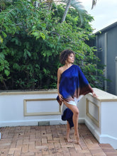 Load image into Gallery viewer, ombreeffect, kaftan, oneshoulderdress, ombre, curvysize, plussizefashion, plus size fashion