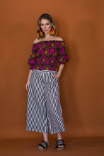 Load image into Gallery viewer, TILLY OFF-SHOULDER TOP CHOCC FLORAL