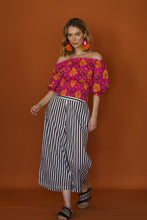 Load image into Gallery viewer, TILLY OFF-SHOULDER TOP PINK FLORAL