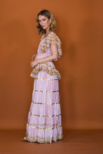 Load image into Gallery viewer, HELENA TOP PINK/GOLD