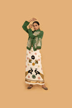 Load image into Gallery viewer, PEACOCK NEUTRALS SKIRT