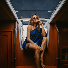 Load image into Gallery viewer, MIRA OMBRE One Shoulder Dress