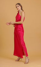 Load image into Gallery viewer, ANNA ONE SHOULDER DRESS  - PINK SOLID