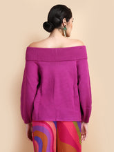 Load image into Gallery viewer, EMMA SWEATER MAGENTA