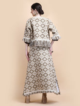 Load image into Gallery viewer, LILY JACQUARD  SKIRT, LINED
