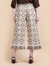 Load image into Gallery viewer, LILY JACQUARD CROPPED PANTS, LINED