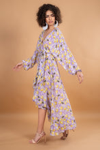 Load image into Gallery viewer, LEMONCELLO WRAP DRESS, BEADED