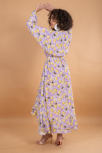 Load image into Gallery viewer, LEMONCELLO WRAP DRESS, BEADED