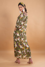 Load image into Gallery viewer, TROPICAL MAXI DRESS SEQUINS