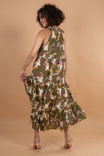 Load image into Gallery viewer, TROPICAL SLEEVELESS DRESS, SEQUINS