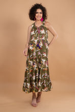 Load image into Gallery viewer, TROPICAL SLEEVELESS DRESS, SEQUINS