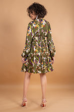 Load image into Gallery viewer, TROPICAL SHORT DRESS SEQUINS