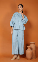 Load image into Gallery viewer, ADELE TOP- BLUE
