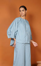 Load image into Gallery viewer, ADELE TOP- BLUE