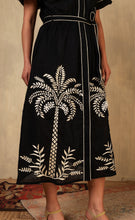 Load image into Gallery viewer, VISTA PALM DRESS BLACK