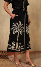 Load image into Gallery viewer, VISTA PALM DRESS BLACK