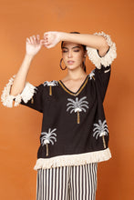 Load image into Gallery viewer, DUBAI PALM TOP, SEQUINS, EMBRY