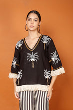 Load image into Gallery viewer, DUBAI PALM TOP, SEQUINS, EMBRY