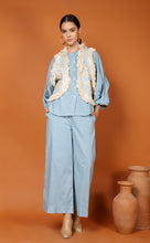 Load image into Gallery viewer, ADELE BOLERO-BLUE